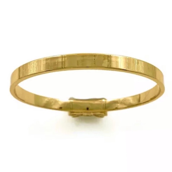 Kate Spade🎀💫bangle moon river crystal gold bracelet - Picture 8 of 9